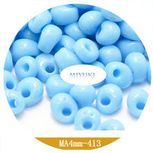 Japan Imported Miyuki Glass Beads Water Drop Beads 4mm 7 Colors Solid Color 5g 2024 - buy cheap