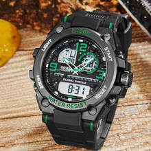 Men Sport Watch Digital Quartz Fashion military man Wristwatch OHSEN Dual time 50M Waterproof Alarm Stopwatch male Watches Gift 2024 - buy cheap