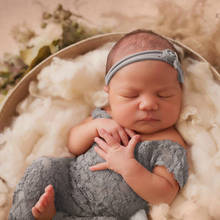 Accesorios de fotografía de recién nacido traje de disfraz de princesa diadema de bebé accesorios de fotografía de bebé flores accesorios de fotografía sesión de fotos 2024 - compra barato