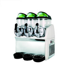 Коммерческий Автомат для подачи холодных напитков трехцилиндровый сок, напиток машина для измельчения льда самообслуживания перемешивания снега грязи машина 2024 - купить недорого
