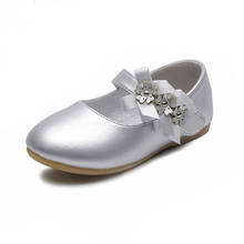 1-6 Year Children'S Shoes Baby Flower Dance Elegant Shoes For Toddler Girls Dress Spring 2021 Princess Party Leather Shoe Kids 2024 - buy cheap