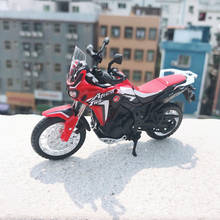 Maisto modelo de motocicleta twin dct crf1000l, africana off-road de corrida escala 1:18, brinquedos para motocicletas 2024 - compre barato