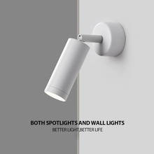 Modern LED wall lamp 5W minimalist Bedroom beside reading bathroom mirror light Spot lamp wall light direct creative aisle 2024 - buy cheap