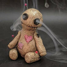 Voodoo Doll Cone Burner Incense Burner Desktop Resin Ornament Handmade Carft UD88 2024 - buy cheap