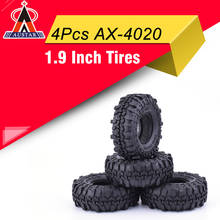 4Pcs AUSTAR AX-4020 1.9 Inch 110mm Rubber Rocks Crawler Tires Tyre for Traxxas 1/10 Redcat SCX10 AXIAL RC4WD TF2 RC Car 2024 - buy cheap