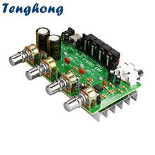 Tenghong-amplificador de som tda7056, placa de áudio 25w + 25w, estéreo, 2.0 canais, 12v, usb, carregamento, diy 2024 - compre barato