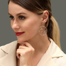 Modyle Korean Earrings Couple Earrings Brincos Stud Earrings World Map Simple Lady Gold Cute Earrings For Women Wholesale 2024 - buy cheap