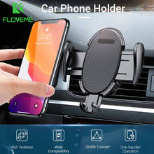 FLOVEME Car Phone Holder Air Vent Clip Mount Mobile Phone Holder For iPhone Samsung S20 A50 GPS Stand No Magnetic Cell Bracket 2024 - buy cheap