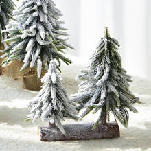 Mini árbol de Navidad Artificial, decoración de Año Nuevo, 2021 2024 - compra barato