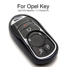 TPU Car Key Cover Case For Opel Adam Crossland Karl Tigra Astra K Mokka Meriva A Vivaro Zafira Antara Key Chain Ring Fob Styling 2024 - buy cheap