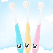 Детская Милая зубная щетка с мягкой щетиной для детей, зубная щетка с мультяшной пандой для обучения, Детские зубные щетки для ухода за зубами 2024 - купить недорого