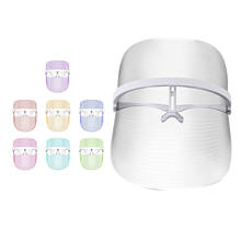 Máscara Facial de terapia de luz LED de fotones en 7 colores, herramientas de belleza antiedad, antiarrugas, instrumento de SPA Facial 2024 - compra barato