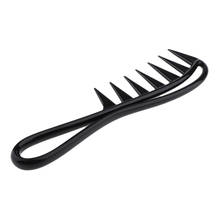 Professional Salon Wide Tooth Hair Extensions Brush Detangling Combs For Men 2024 - купить недорого