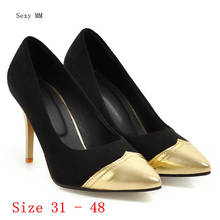 High Heels Women High Heel Shoes Pumps Stiletto Woman Party Wedding Shoes Kitten Heels Small Plus Size 31 - 48 2024 - buy cheap