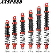 Amortiguador de Metal ajustable de aceite para coche de control remoto, amortiguador de 75/85/95/105/115/125mm para 1:10, piezas de RC, camión, oruga Axial SCX10, TRX4, D90 2024 - compra barato