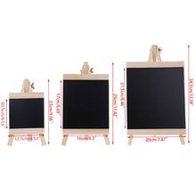 Desktop Message Blackboard Easel Chalkboard Kids Wood Writing Boards Collapsible (s) 2024 - buy cheap