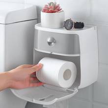 Soporte de papel higiénico creativo, caja de almacenamiento de papel higiénico para baño, resistente al agua, portarrollos, forma de Robot 2024 - compra barato