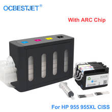 For HP 955XL 955 XL CISS Continuous Ink Supply System For HP Officejet Pro 7740 8730 8740 8735 8715 8720 8725 With ARC Chips 2024 - buy cheap