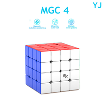 Магнитный кубик-головоломка YJ MGC4 4x4, Магический кубик Yongjun MGC, 4 магнита, скоростные кубики, обучающие игрушки для детей 2024 - купить недорого