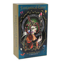 Santastical-baraja de cartas de Tarot, folleto de guía con juego de cartas de oráculo, 78 cartas de Tarot, adivinación del destino 2024 - compra barato
