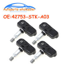 4 pces carro para acura mdx honda pilot 07-15 tpms sensor de monitoramento da pressão dos pneus 42753-stk-a03 42753stka03 PMV-107G 42753-stk-a04 2024 - compre barato