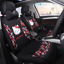 Cartoon Car Seat Covers Cute Car Seats Cushions Set Four Seasons Auto Cushion Universal for All Cars Styling Girls Accessories 2024 - buy cheap