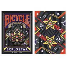 Bicycle EXPLOSTAR Playing Cards Deck Poker Size Cardistry USPCC Limited Edition Magic Card Games Magic Tricks Props for Magician 2024 - buy cheap