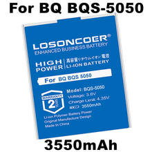 LOSONCOER 3550mAh BQS-5050 Batteries For BQ BQS 5050 BQ-5050 Smart Phone Battery+Quick Arrive 2024 - buy cheap