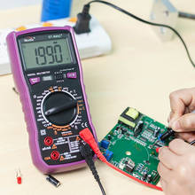 Nicetymeter ST890C+ Digital Multimeter True RMS Meter Handheld Tester 6000 Count Voltmeter Temperature Transistor DC/AC Current 2024 - buy cheap