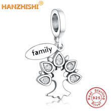 Wholesale Price 100% Real 925 Sterling Silver Family Tree Of Life Fit Charm Bracelet Pendant Necklaces Gift 2024 - buy cheap