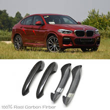 For BMW x4 x4M G02 M40d xDrive25i xDrive30i 2019 2020 High Quality Carbon Fiber Door Handle protection cover Trims Fits 2024 - buy cheap