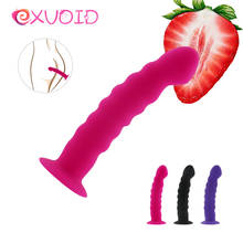 EXVOID Anal Plug Suction Cup Dildo Silicone Adult Products Penis Vagina G-spot Massage Sex Toys for Men Gay Prostate Massager 2024 - buy cheap