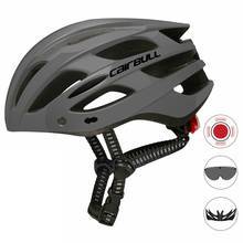 HOT Ultralight Cycling Helmet With Removable Visor Goggles Bicycle Taillight Intergrally-molded Mountain Road Bike MTB Helmets 2024 - buy cheap