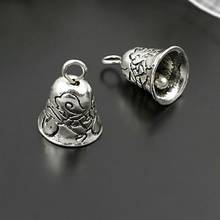 (27928)10PCS 9x9MM Antique Silver Zinc Alloy Dragon Bell Charms Pendants Jewelry Making Supplies Diy Findings Accessories 2024 - buy cheap