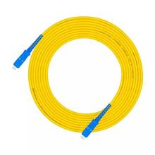 10 Pcs SC UPC to SC UPC Simplex 3.0mm PVC Single Mode Fiber Patch Cable jumper fiber patch cord 2024 - buy cheap