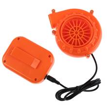 Mini Fan Blower for Mascot Head Inflatable Costume 6V Powered 4xAA Dry Battery Orange 2024 - buy cheap