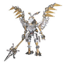 573Pcs DIY Metal Mechanical Mecha Puzzle Model Kit 3D Assembly Pawns Jigsaw Crafts Model Building Kit For Boys Gift 2024 - buy cheap