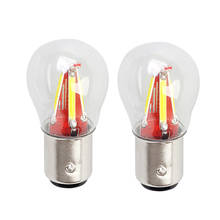 2pcs 4 Filament Super Bright Led 1157 BAY15D P21W/5W Car Brake Light Bulb Auto Vehicle Lamp Yellow/red/white Car Accessories 12V 2024 - buy cheap