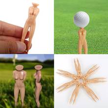 10Pcs Nudeer Lady Shape Golf Tees Naked Design Golfers Plastic Sports Ball Holder 2024 - buy cheap