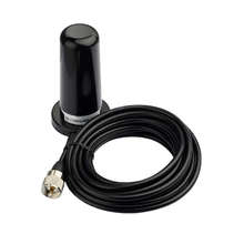 Antena vhf uhf 136-174mhz 400-470mhz, antena para rádio nmo de veículo, caminhão, barco marinho, conector magnético