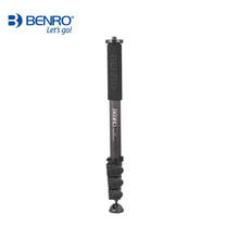 BENRO-monopié profesional C48F, soporte de cámara de fibra de carbono sin Base de bloqueo de 3 patas, 4 secciones, carga máxima de 20kg 2024 - compra barato