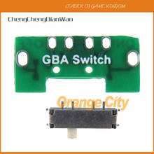 Interruptor de energia para substituição, placa para gba, gba sp, gbc, gbp, console de jogos, liga/desliga, 10 conjuntos 2024 - compre barato