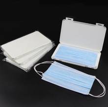 Portable Dustproof Storage Box White Plastic Recycling Container Case 2024 - buy cheap