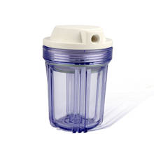 YenvQee-botella con filtro transparente de 5 pulgadas, purificador de agua con rosca de 1/4 pulgadas, elemento de matraz, Cartucho purificador de fuente de agua de 5 pulgadas 2024 - compra barato