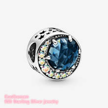 Winter Original 100% 925 Sterling Silver Moon and Night Sky Charm beads Fits Brand bracelets Jewelry Making 2024 - buy cheap