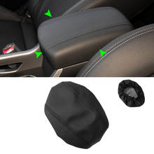 Center Armrest Leather Cover For Kia Sportage 2011 2012 2013 2014 2015 2016 Car Center Control Armrest Box Surface Cover Trim 2024 - buy cheap