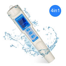 4-in-1 Water Quality Tester Pen Waterproof Water Quality Analysis Instrument PH/EC/TDS Temperature Meter PH Meter 2024 - buy cheap