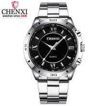 Men Watches CHENXI Top Luxury Brand Men's Full Steel Quartz Watch Man Analog Waterproof Military WristWatches Relogio Masculino 2024 - buy cheap
