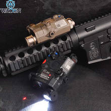 WADSN страйкбол LA-5C UHP PEQ15 красный лазерный ИК лазерный тактический пистолет светильник охотничья лампа винтовка батарея Чехол 2024 - купить недорого