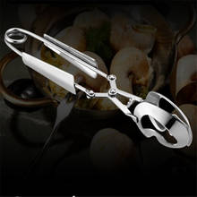 Stainless steel snails tongs clip cake bread sandwiched barbecue BBQ clip French dinner buffet clip Seafood Crab Oyster Clips 2024 - buy cheap